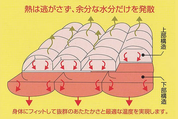 山甚物産羽毛布団jp-8458２層構造